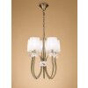 Mantra LOEWE Pendant Light brown, 5-light sources