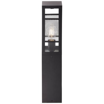 Brilliant Getta pedestal light black, 1-light source