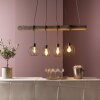 Brilliant Karlen Pendant Light grey, black, 4-light sources
