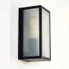 Hakkas Outdoor Wall Light black, 1-light source