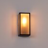 Hakkas Outdoor Wall Light black, 1-light source