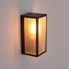Hakkas Outdoor Wall Light black, 1-light source