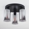 Hunouri Ceiling Light black, 3-light sources