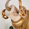 Orny Ceiling Light bronze, Light wood, 1-light source