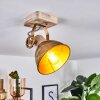 Orny Ceiling Light bronze, Light wood, 1-light source