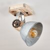 Orny Ceiling Light Light wood, silver, 1-light source