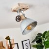 Orny Ceiling Light Light wood, silver, 1-light source