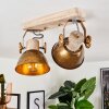 Orny Ceiling Light bronze, Light wood, 2-light sources
