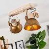 Orny Ceiling Light bronze, Light wood, 2-light sources