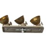 Steinhauer Gearwood Ceiling Light bronze, Light wood, 3-light sources