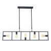 Steinhauer Racky Pendant Light black, 5-light sources
