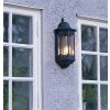 Konstsmide Pallas wall light black, 1-light source