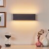 Mosambik Wall Light LED black, white, 1-light source
