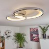 Baiyin Ceiling Light LED chrome, 1-light source