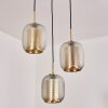 Scone Pendant Light gold, brass, 3-light sources