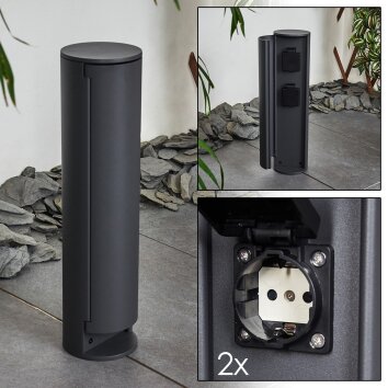 Xanica socket tower anthracite