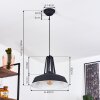 Chimay Pendant Light black, 1-light source