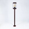 Riola path light rust-coloured, 1-light source