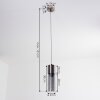 Dulcita Pendant Light matt nickel, 1-light source
