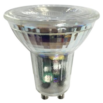 Ampoule, PAR16 LED GU10 7W, 500lm, 2700K, 60°, blanc, Ø5cm - FARO