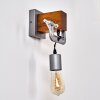 Hautahi Wall Light grey, Dark wood, 1-light source