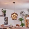Hyco Pendant Light chrome, 12-light sources