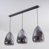 Francisco Pendant Light Oxidised Silver, 3-light sources