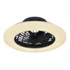 Globo TRAVO ceiling fan LED black, 1-light source, Remote control
