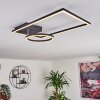 Moya Ceiling Light LED black, 1-light source