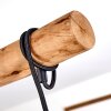 Imana Pendant Light Light wood, black, 4-light sources