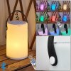 Chilar Table lamp LED black, white, 1-light source, Remote control, Colour changer