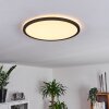 Boyero Ceiling Light LED black, 1-light source