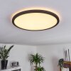 Boyero Ceiling Light LED black, 1-light source