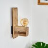 Edna Wall Light Light wood, black, 1-light source