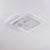 Panchita Ceiling Light LED white, 1-light source, Remote control
