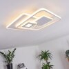 Panchita Ceiling Light LED white, 1-light source, Remote control