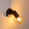 MAIDFORD Wall Light black, 1-light source