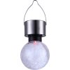 Globo solar light LED stainless steel, 1-light source, Colour changer