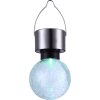 Globo solar light LED stainless steel, 1-light source, Colour changer