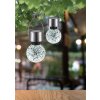 Globo solar light LED stainless steel, 1-light source