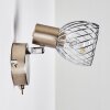 PARADO Wall Light matt nickel, 1-light source