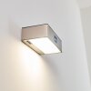 outdoor wall light LED matt nickel, 1-light source