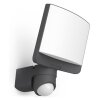 Lutec SUNSHINE Outdoor Wall Light LED anthracite, 1-light source, Motion sensor