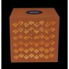 Globo REX Solar Light LED rust-coloured, 1-light source