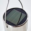 Solar light set Falco LED silver, 1-light source