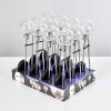 HILDA Solar light set LED chrome, 20-light sources