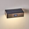 Outdoor Wall Light Attu LED matt nickel, 1-light source, Motion sensor