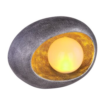 Globo SOLAR solar light LED gold, grey, silver, 1-light source