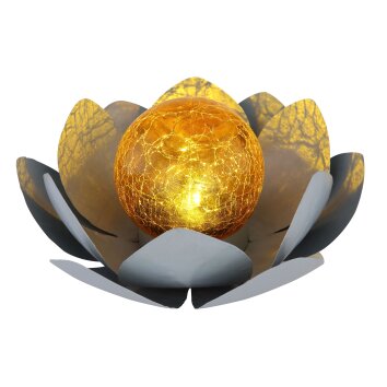 Globo  solar light LED grey, 1-light source