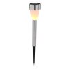 Globo  solar light LED stainless steel, 3-light sources